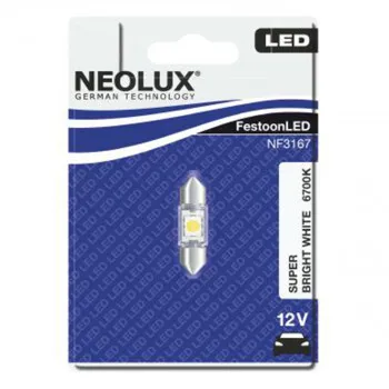 SIJAL LED 12/ NF3167-01B 0,5W 31MM SV8.5-8 6700K BLI1 NEOLUX 