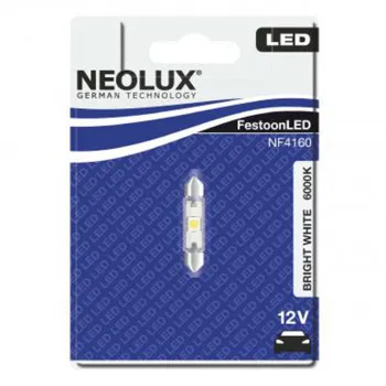 SIJAL LED 12/ NF4160-01B ( NF6441CW-02B ) 0,5W 41MM SV8.5-8 6000K BLI1 NEOLUX 