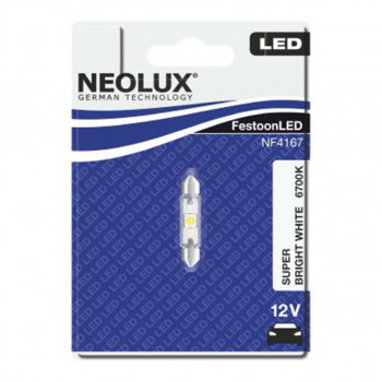 SIJAL LED 12/ NF4167-01B 0,5W 41MM SV8.5-8 6700K BLI1 NEOLUX 