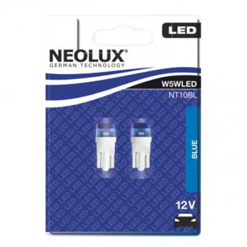 SIJAL PAR LED 12/ W5W NT10YL-02B 0.5W W2.1X9.5D ZUTA BLI2 NEOLUX 