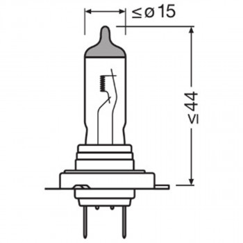 SIJAL 24/ H7 64215TSP 70W PX26D FS1 OSRAM 