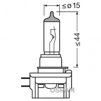 SIJAL 12/ H11B 64241 55W PGJY19-2 FS1 OSRAM 