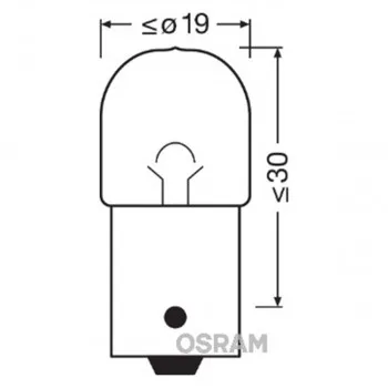 SIJAL PAR 12/ R10W 5008-02B=2BL 10W BA15S BLI2 OSRAM 