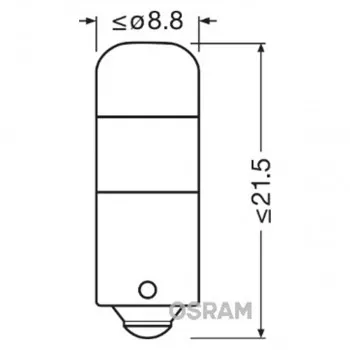 SIJAL PAR LED 12/ T4W 3850WW-02B 1W BA9S 4000K OSRAM 