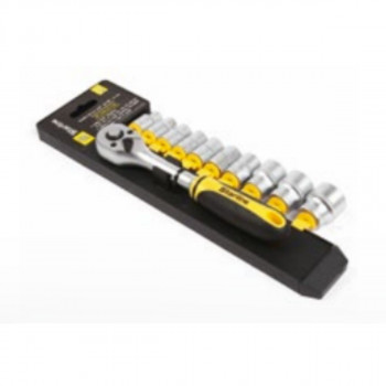 SET NASADNIH KLJUCEVA 3/8“ NRRW38-11 SA RUCICOM (11 DELOVA NA NOSACU) - STARLINE 