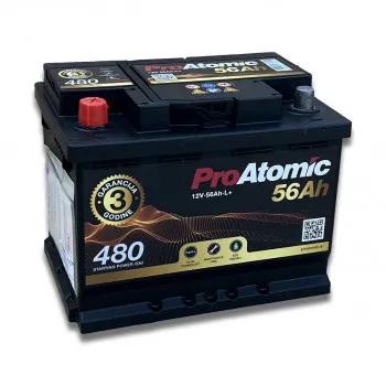 AKUM PROATOMIC 12V56AH L+ 