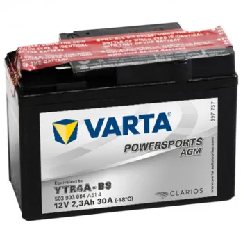 AKUM VARTA MOTO AGM 12V2.3AH D+ YTR4A-BS 