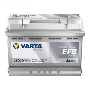 AKUM VARTA PROFESIONAL EFB 12V70 D+ LED70 LFD75 