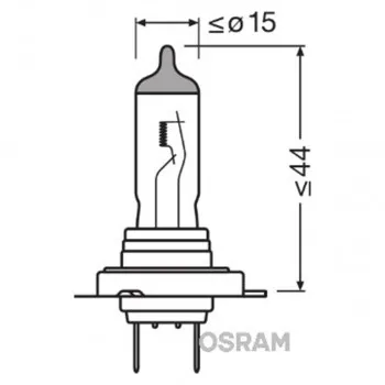 SIJAL MOTO 12/ H7 64210XR-01B 55W PX26D BLI1 OSRAM 