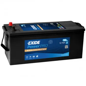 AKUM EXIDE POWER PRO 12V152AH L+ EJ1523 AGRI&CONST ( K8 ) 