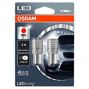 SIJAL PAR 12/ PR21W 74565R-02B 3W BA15S BLI2 OSRAM 