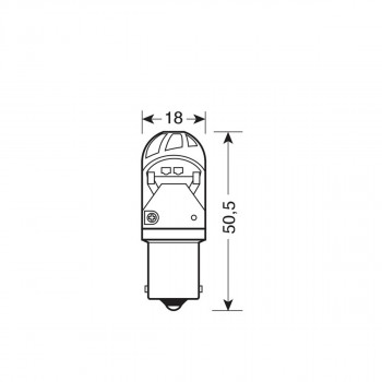 SIJ LED HP4 10-28V 21W 57890 MEGA LED  BELA LAMPA 