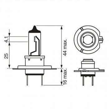 SIJ 12V 55W H7 1987302071 (  ) PURE LIGHT BOSCH 