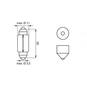 SIJ 12V C5W 1987302810 SULFIDNA (  ) ECO BOSCH 