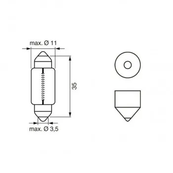 SIJ 12V C5W SULFID 1987302211 (  ) PURE LIGHT BOSCH 