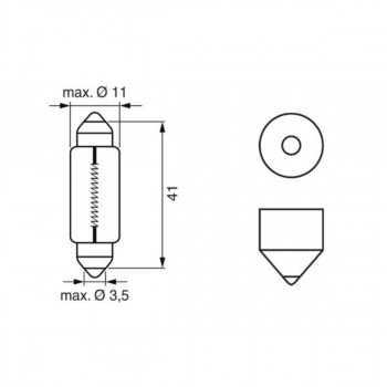 SIJ 12V 10W 1987302210 (  ) PURE LIGHT BOSCH 
