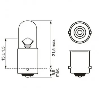 SIJ 12V T4W 1987302207 (  ) PURE LIGHT BOSCH 