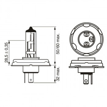 SIJ 12V R2H 1987302021 (  ) PURE LIGHT BOSCH 