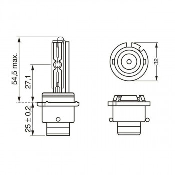 SIJ D2S 35W XENON 1987302904 (  ) BOSCH 