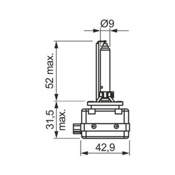 SIJ D1S 35W XENON 1987302905 (  66140 ) BOSCH 