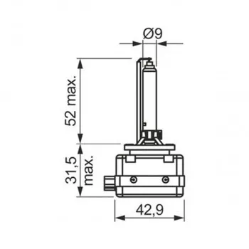 SIJ D1S 35W XENON 1987302905 (  66140 ) BOSCH 