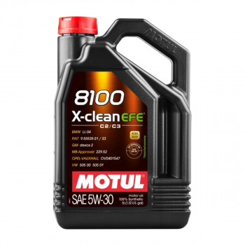 MOTUL 8100 X-CLEAN EFE C2/C3 5W30 5/1 