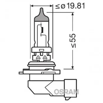 SIJAL PAR 12/HB4 9006NL-HCB 51W  P22D HCB2BOX   OSRAM 