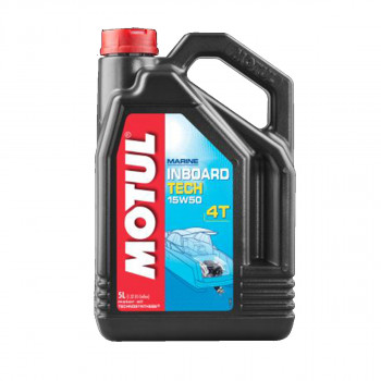 MOTUL 4T INBOARD TECH 15W50 5/1 