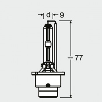 SIJAL PAR XENON / D4S 66440CBI-HCB 35W OSRAM 