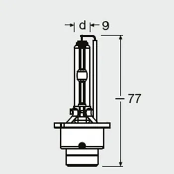SIJAL PAR XENON / D4S 66440CBI-HCB 35W OSRAM 