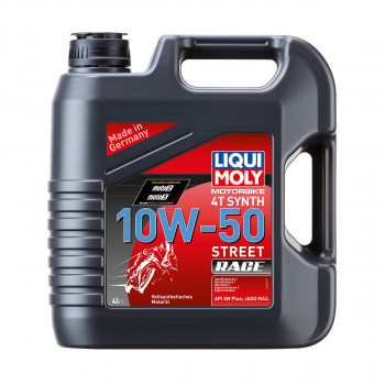MOTORBIKE 4T  STREET RACE 10W50 4/1 L.MOLY 