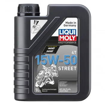 MOTORBIKE 4T STREET 15W50 1/1 L.MOLY 