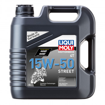 MOTORBIKE 4T STREET 15W50 4/1 L.MOLY 
