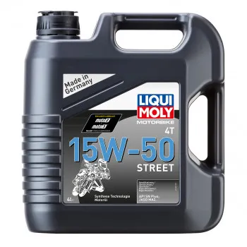 MOTORBIKE 4T STREET 15W50 4/1 L.MOLY 