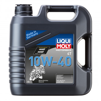 MOTORBIKE 4T BASIC STREET 10W40 4/1 L.MOLY 