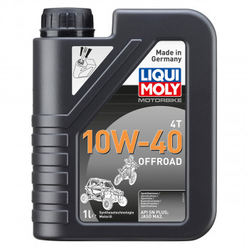 MOTORBIKE 4T OFFROAD 10W40 1/1 L.MOLY 
