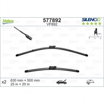 METL 577892 ( 119462 3397014164 ) Q8 A6 A7 17- VALEO 