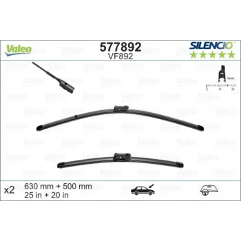 METL 577892 ( 119462 3397014164 ) Q8 A6 A7 17- VALEO 