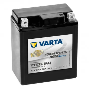 AKUM VARTA MOTO AGM 12V6AH L+ YTX7L 