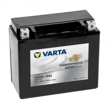 AKUM VARTA MOTO AGM 12V18AH D+ YTX20L-4 