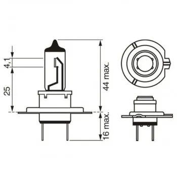 SIJAL 24/ H7 24V 1987302471 ( ) BOSCH 