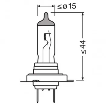 SIJAL 12/ H7 64210CBN 55W PX26D 5000K OSRAM 