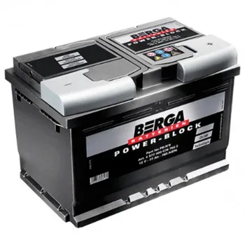 AKUM BERGA POWER BLOCK  12V80AH D+ PN-N°4 ( F18 EA852 ) 