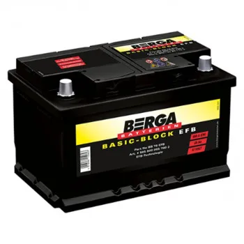 AKUM BERGA EFB START STOP 12V65AH D+ BBT6 EFB ( D54 ) 