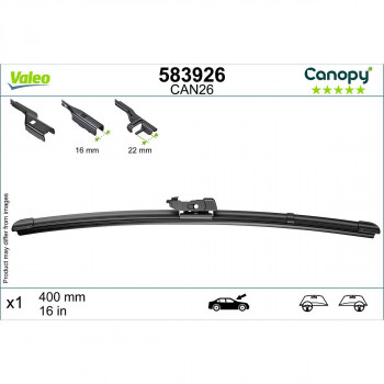 MET 583926 FLAT CAN26 CANOPY VALEO 