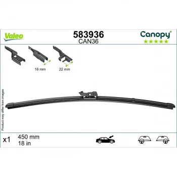 MET 583936 FLAT CAN36 CANOPY VALEO 