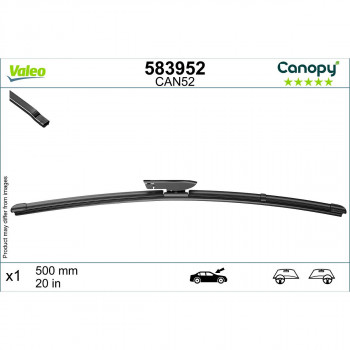 MET 583952 FLAT CAN52 CANOPY VALEO 