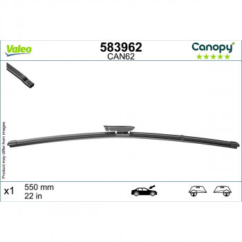 MET 583962 FLAT CAN62 CANOPY VALEO 