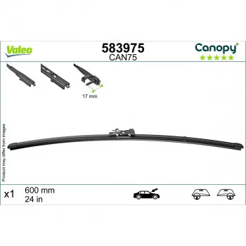 MET 583975 FLAT CAN75 CANOPY VALEO 