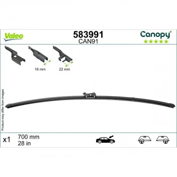 MET 583991 FLAT CAN91 CANOPY VALEO 